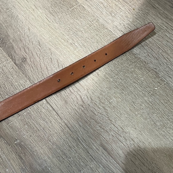 Men’s 36 Florsheim Genuine Italian Leather Made in Italy Brown Classic Belt - Picture 9 of 9